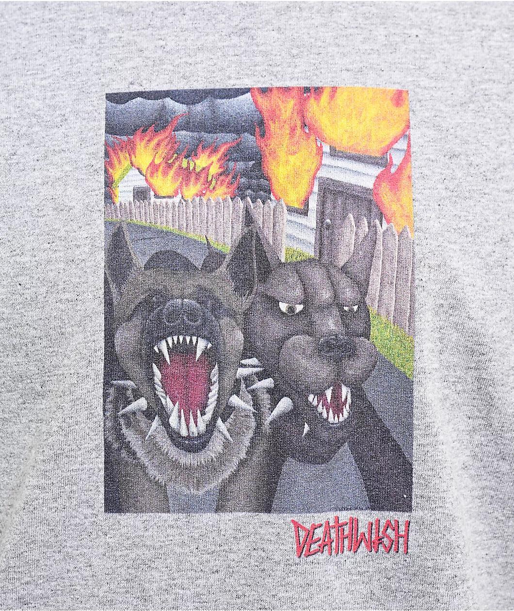 Deathwish All Screwed Up Grey T-Shirt Product Image