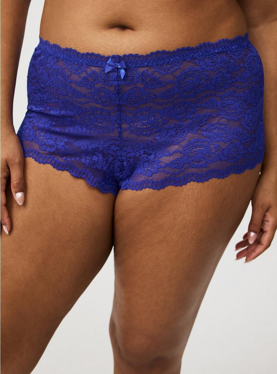Mid-Rise Simply Lace Cheeky Panty Product Image