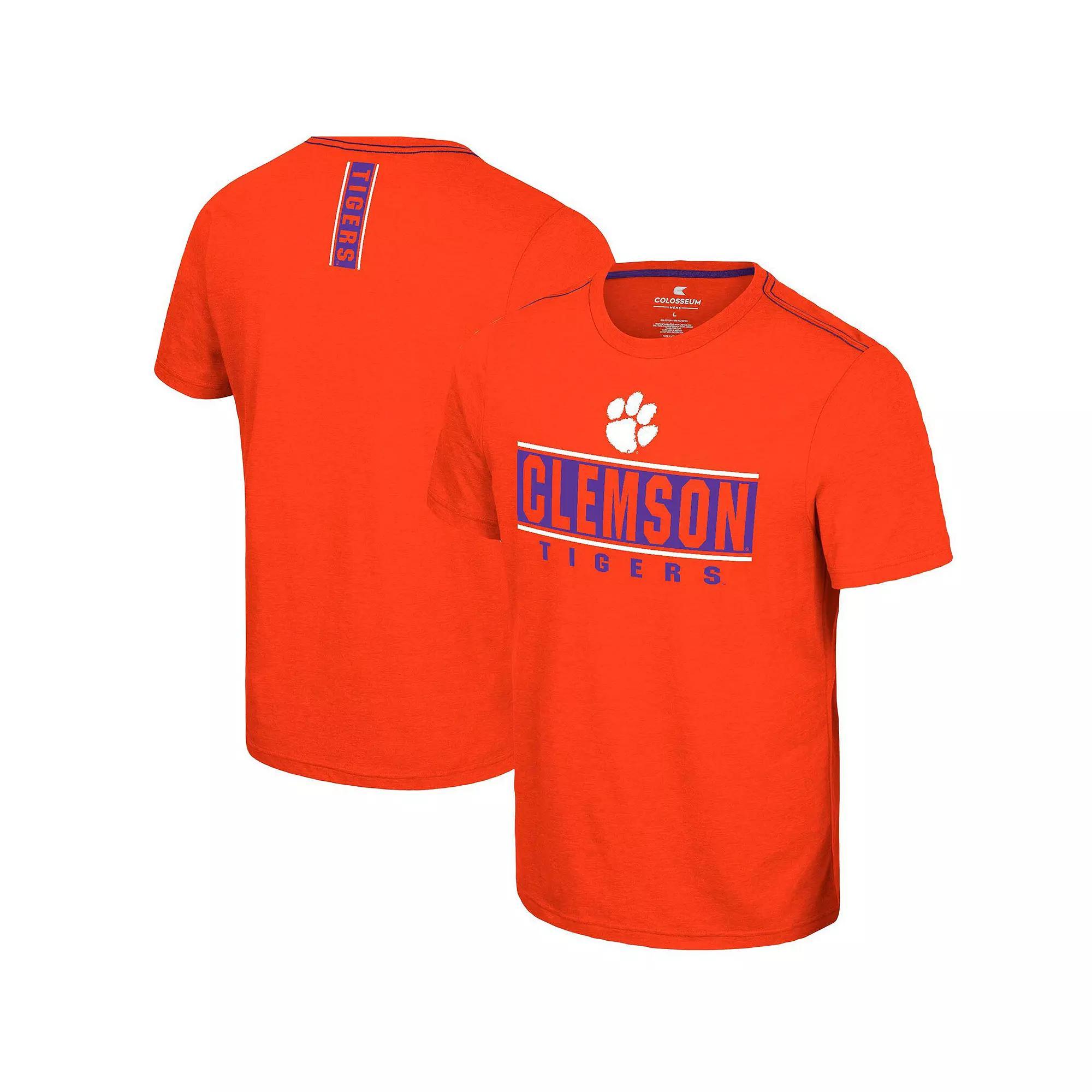 Men's Colosseum  Orange Clemson Tigers No Problemo T-Shirt, Size: Large Product Image