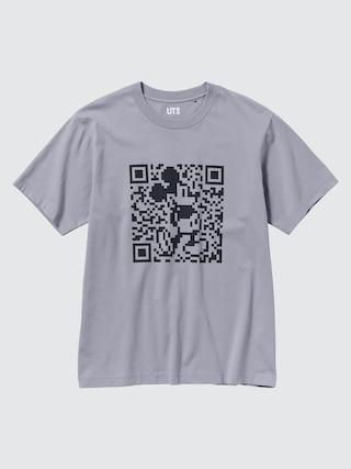 Mickey Stands UT Graphic T-Shirt Gray Medium UNIQLO US Product Image