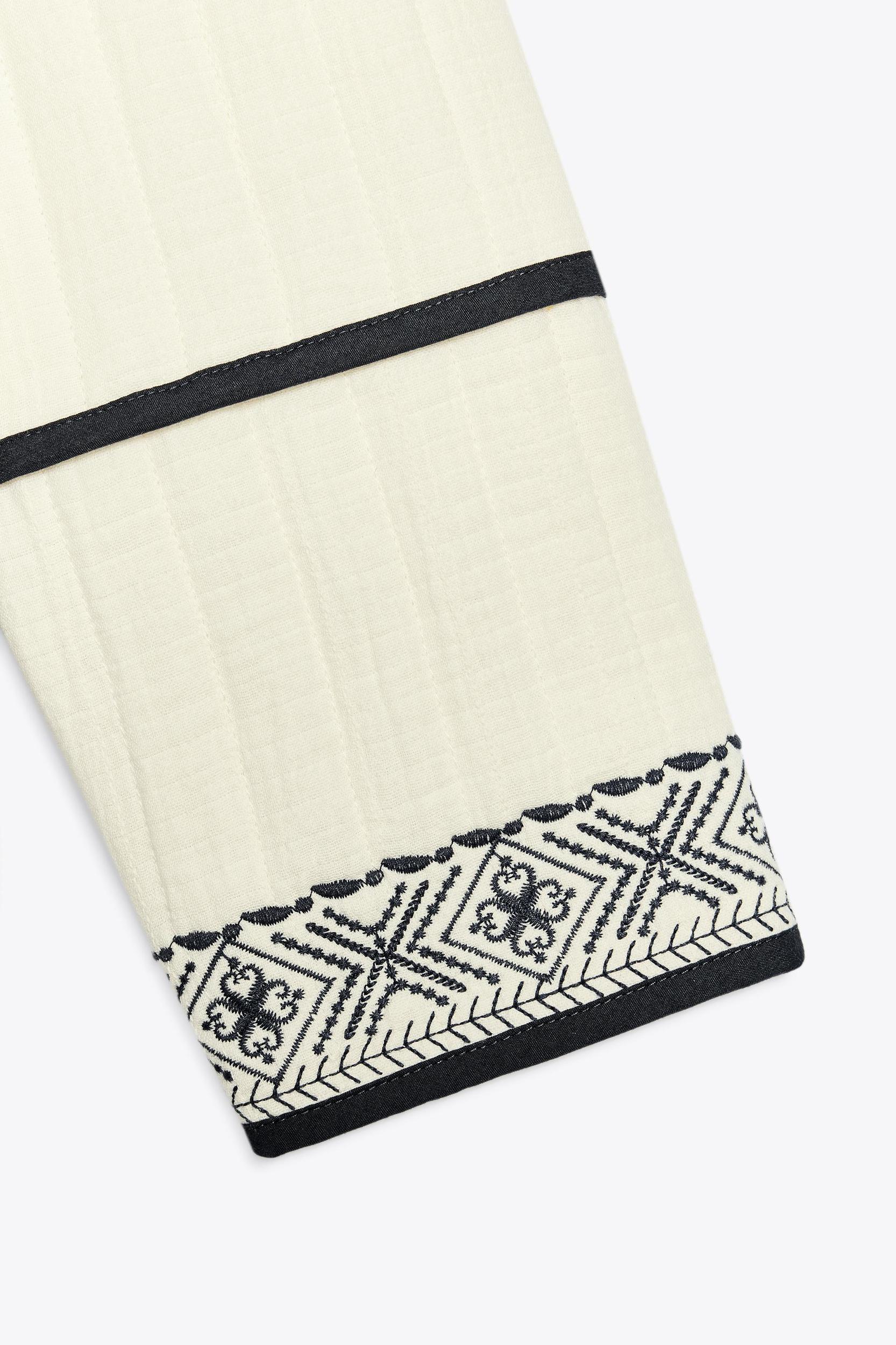 EMBROIDERED PADDED JACKET Product Image