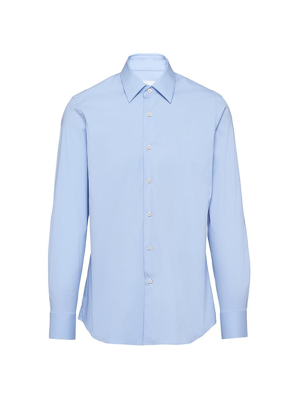 Mens Stretch Poplin Shirt Product Image