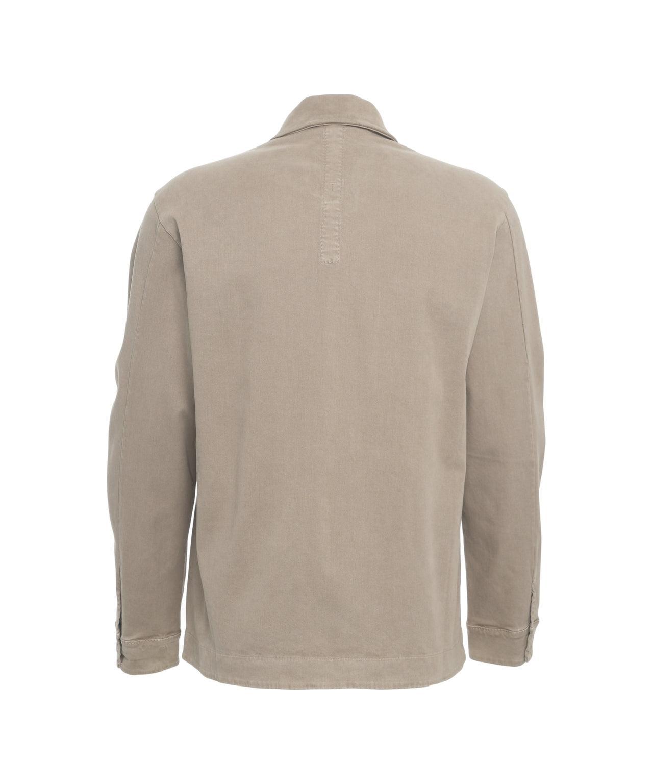 Overshirt with patch pockets Product Image