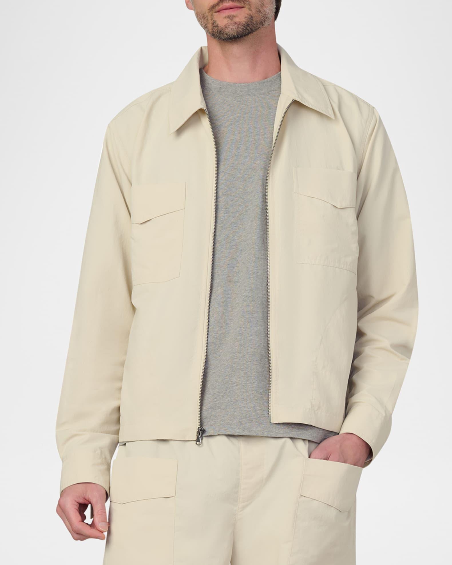 Men's Modern Utilitarian Zip Overshirt Product Image