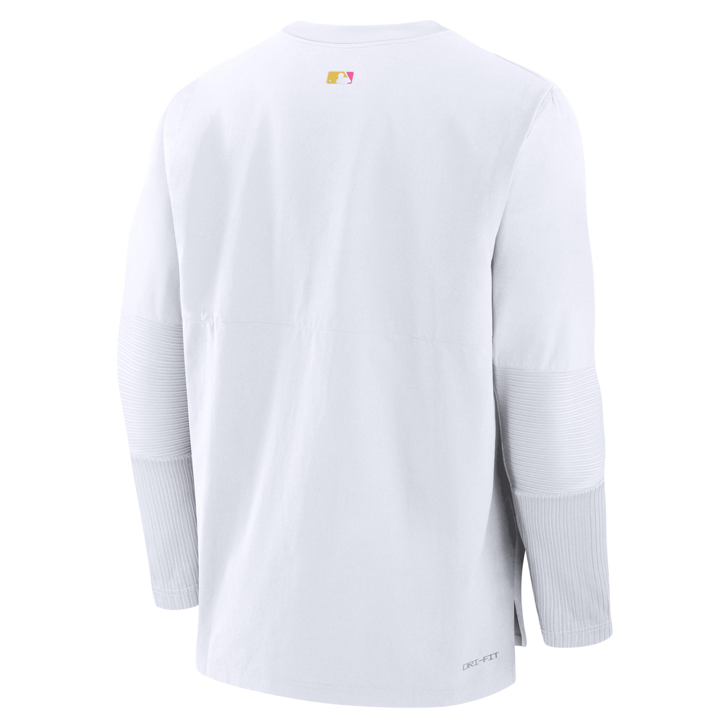 San Diego Padres Authentic Collection City Connect Player Nike Men's Dri-FIT MLB Pullover Jacket Product Image