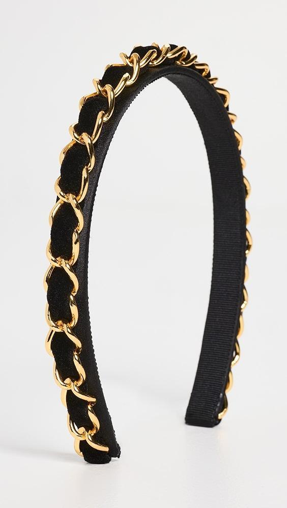 Jennifer Behr Kason Velvet Headband | Shopbop Product Image