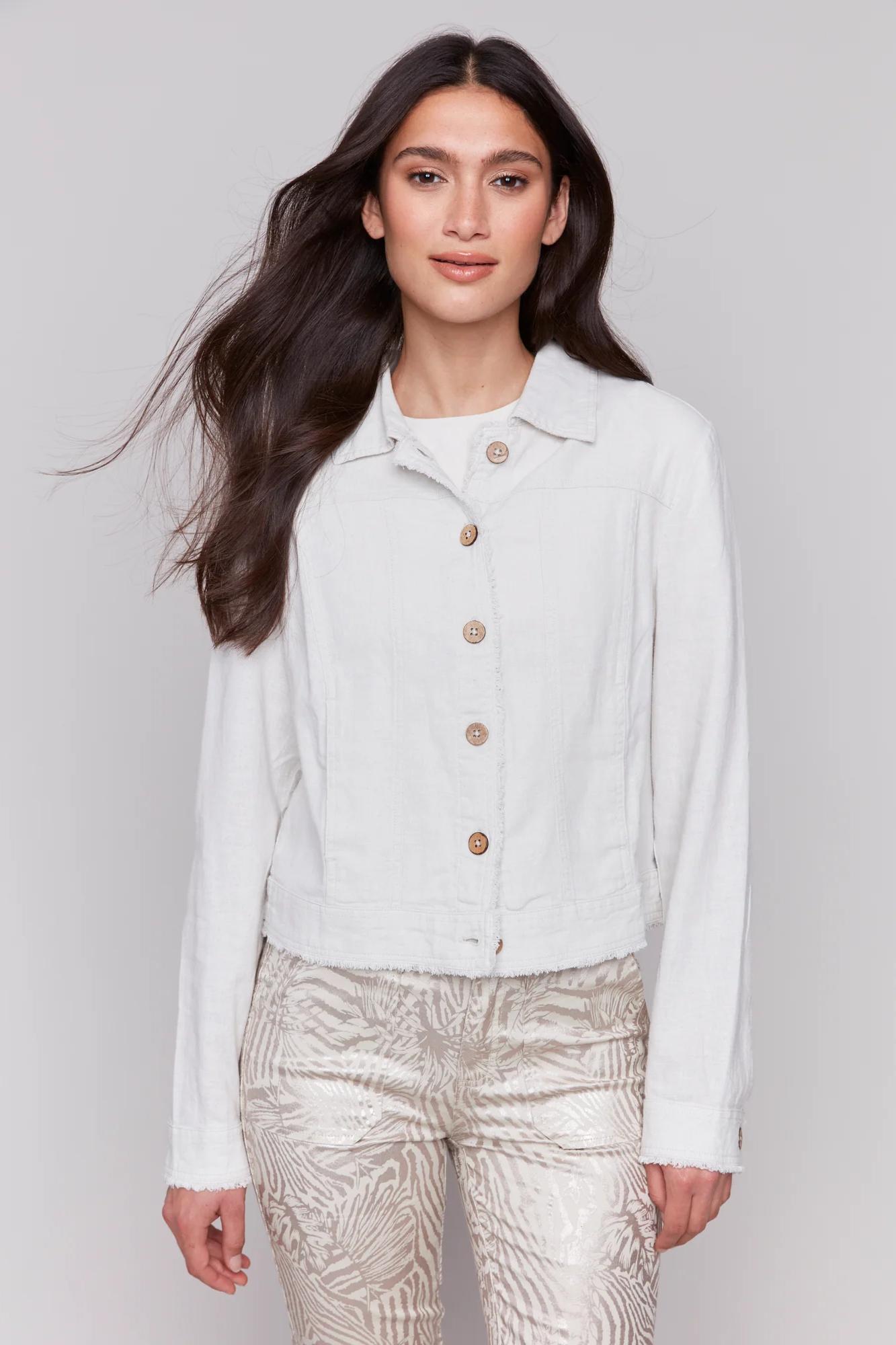 Linen Blend Jacket Product Image