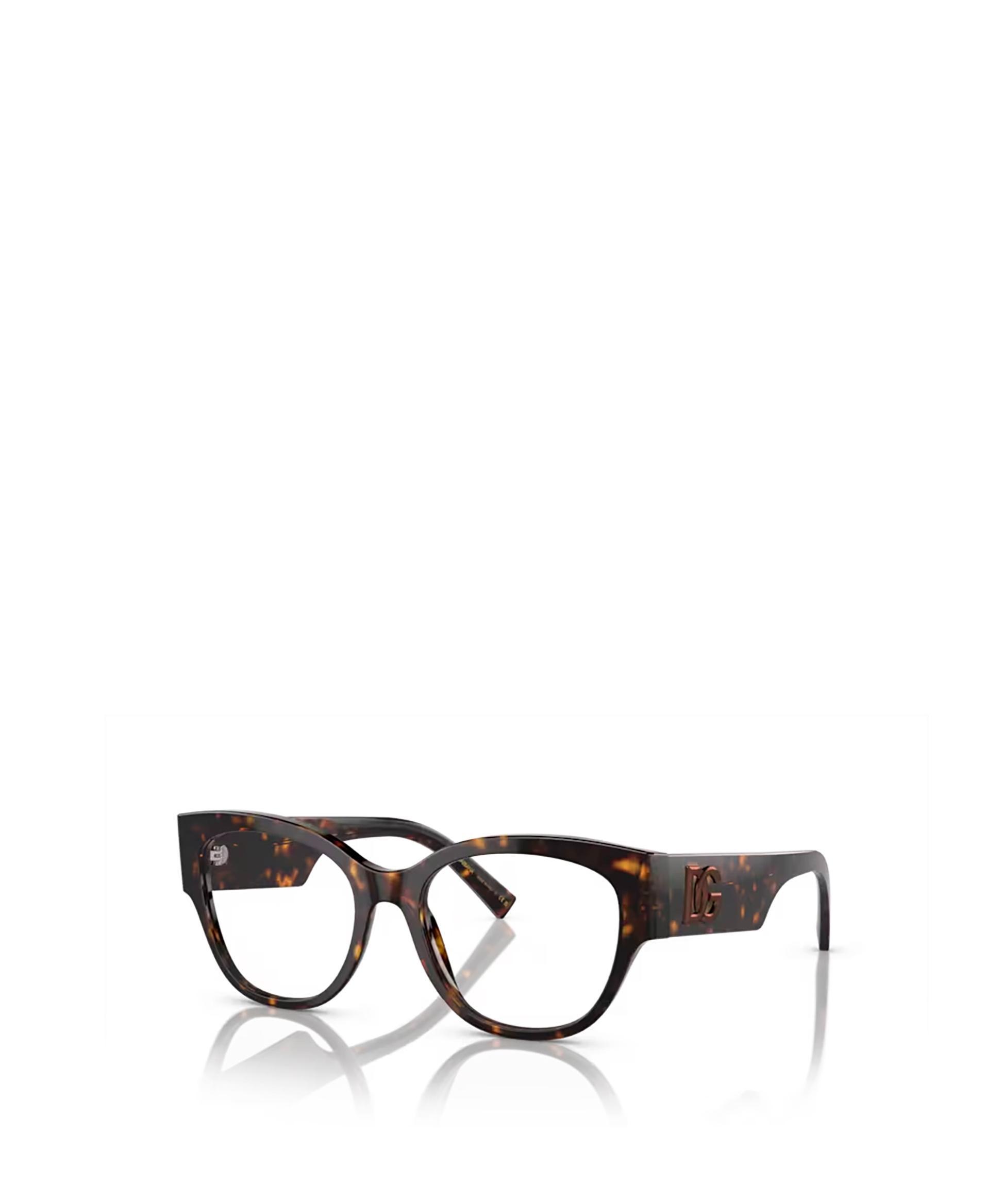 DOLCE & GABBANA Dolce  Gabbana Eyewear Round Frame Glasses In Black Product Image