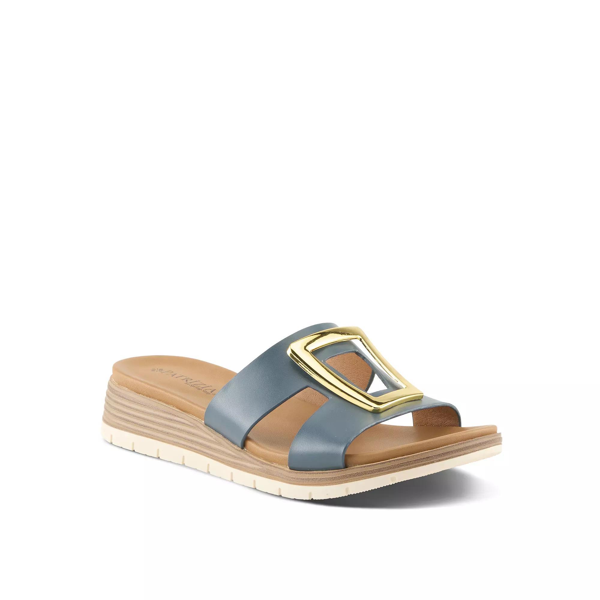 Patrizia Women's Malmo Slide Sandals, Size: 42, Blue Product Image