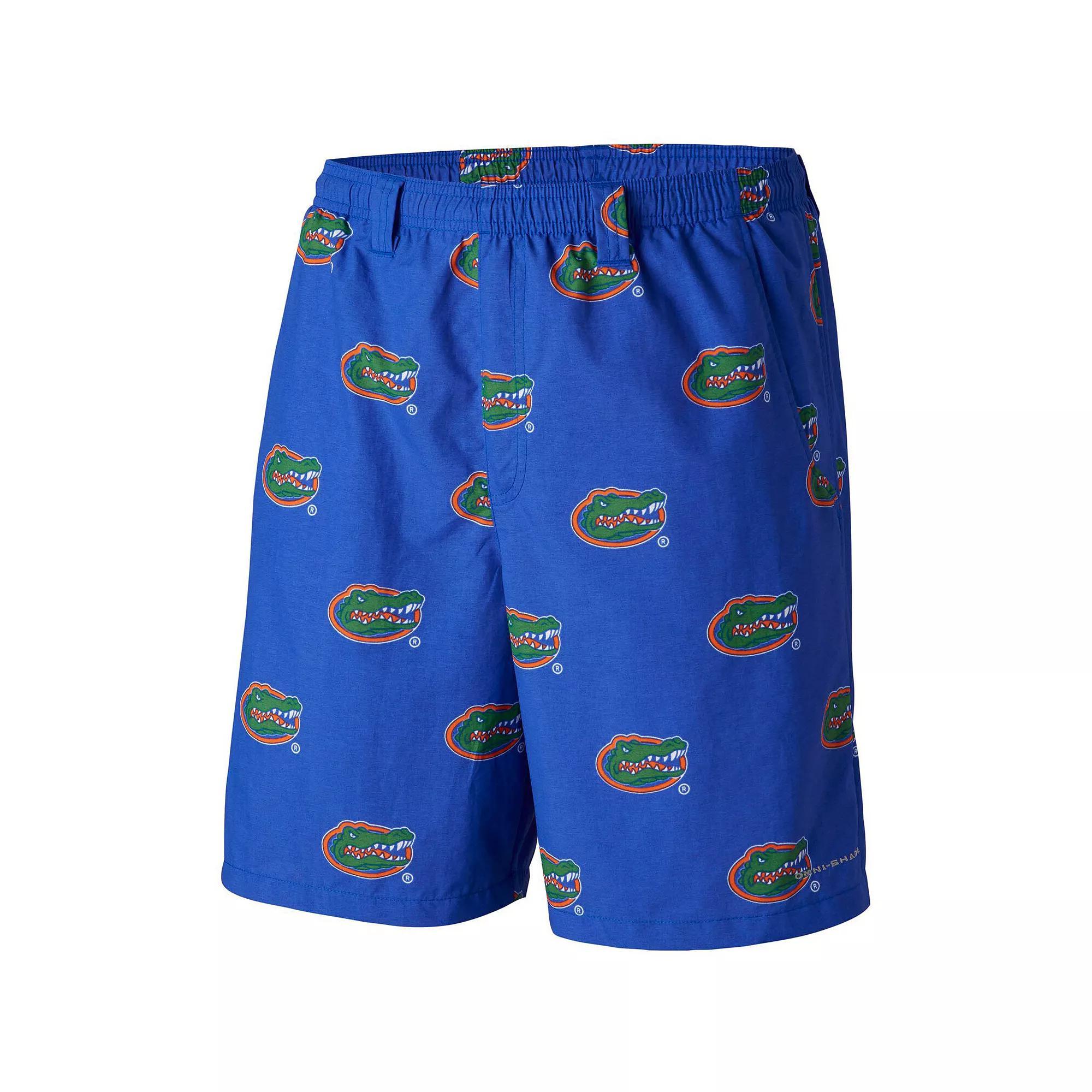 Mens Columbia Royal Florida Gators Big & Tall Backcast Shorts Product Image