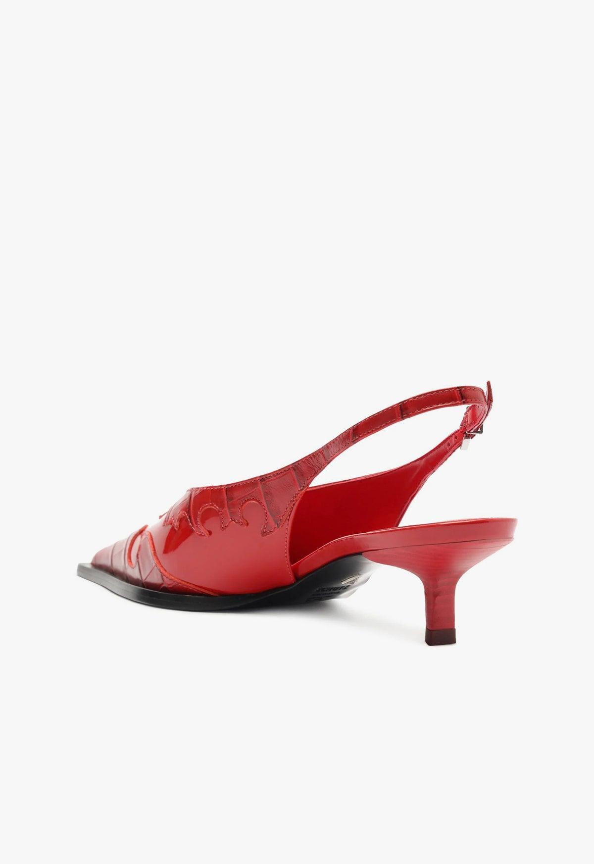 Daria Sling Patent Leather Pump Female Product Image