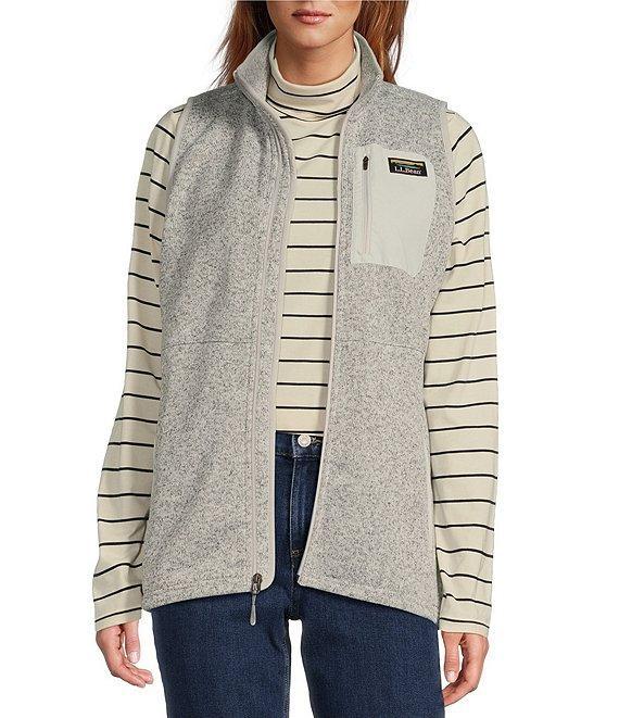 L.L.Bean Anti-Pilling Sweater Fleece Sleeveless Vest Product Image