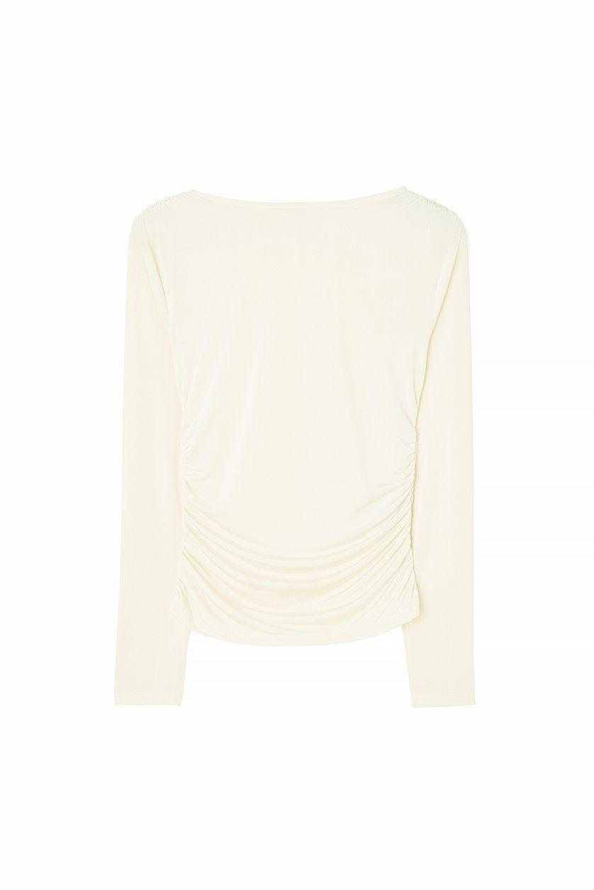 Shiny Drapy Top Product Image