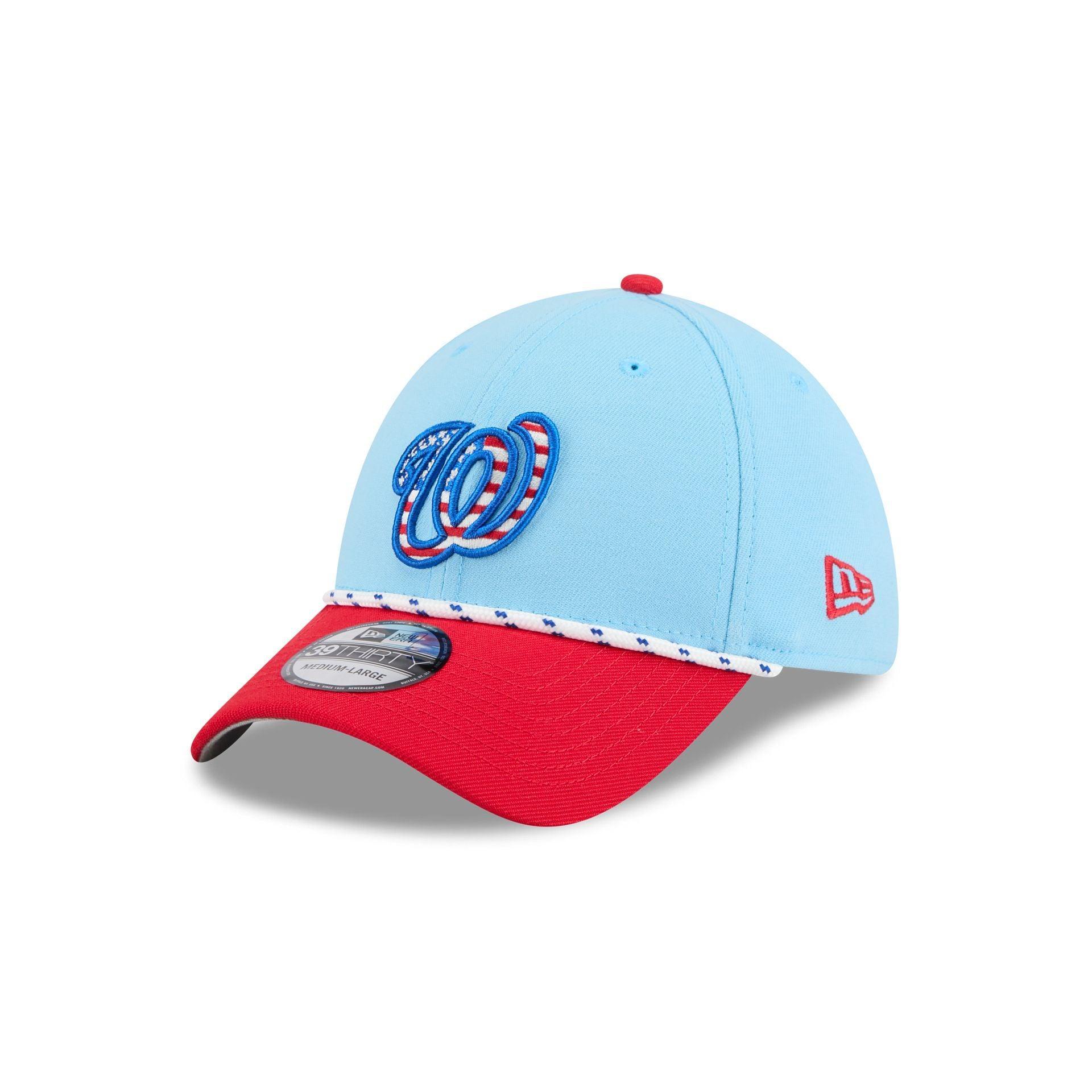 Washington Nationals Independence Day 2025 39THIRTY Stretch Fit Hat Male Product Image