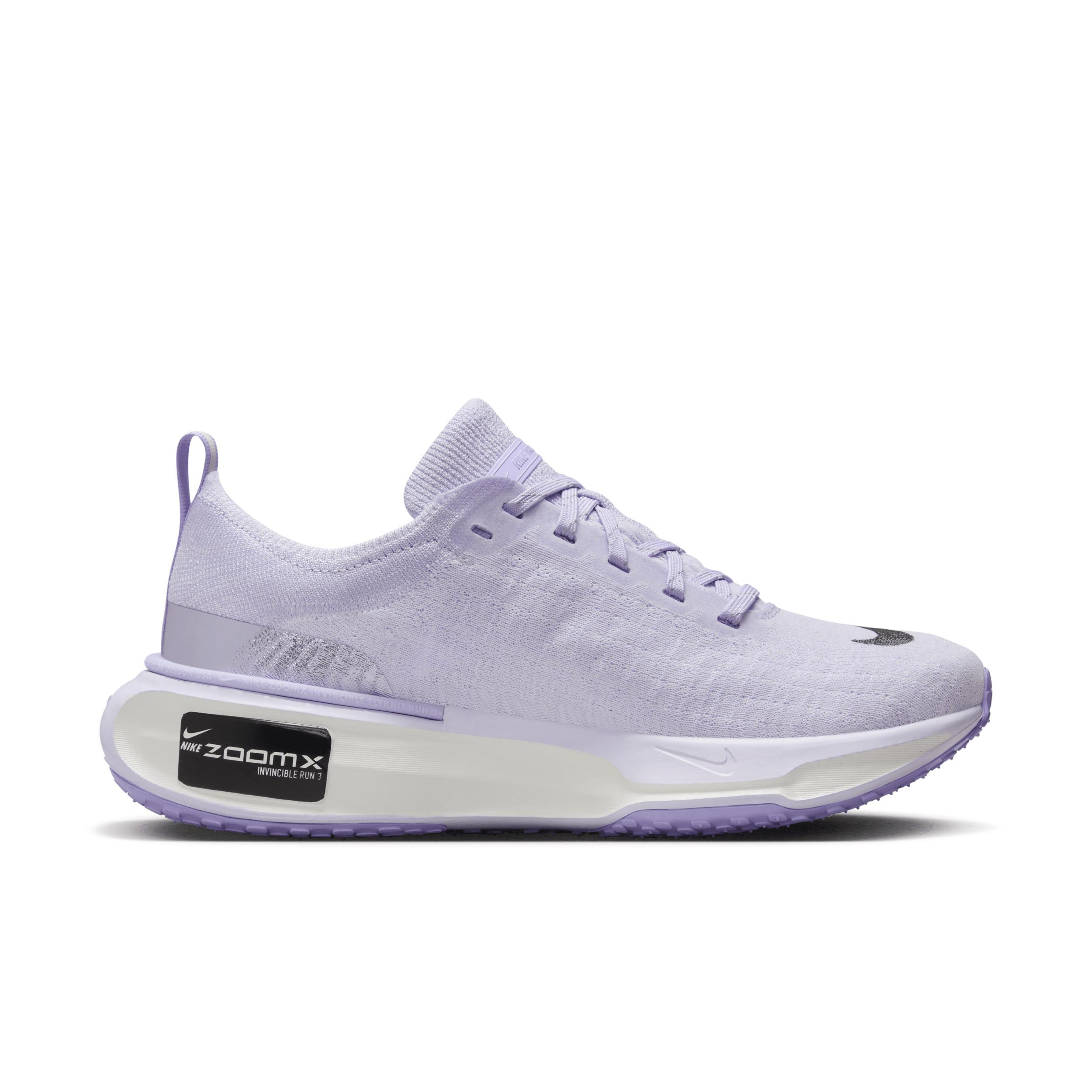 Nike Womens Air ZoomX Invincible Run 3 Flyknit Running Shoes (Extra Wide Width 2E) Product Image