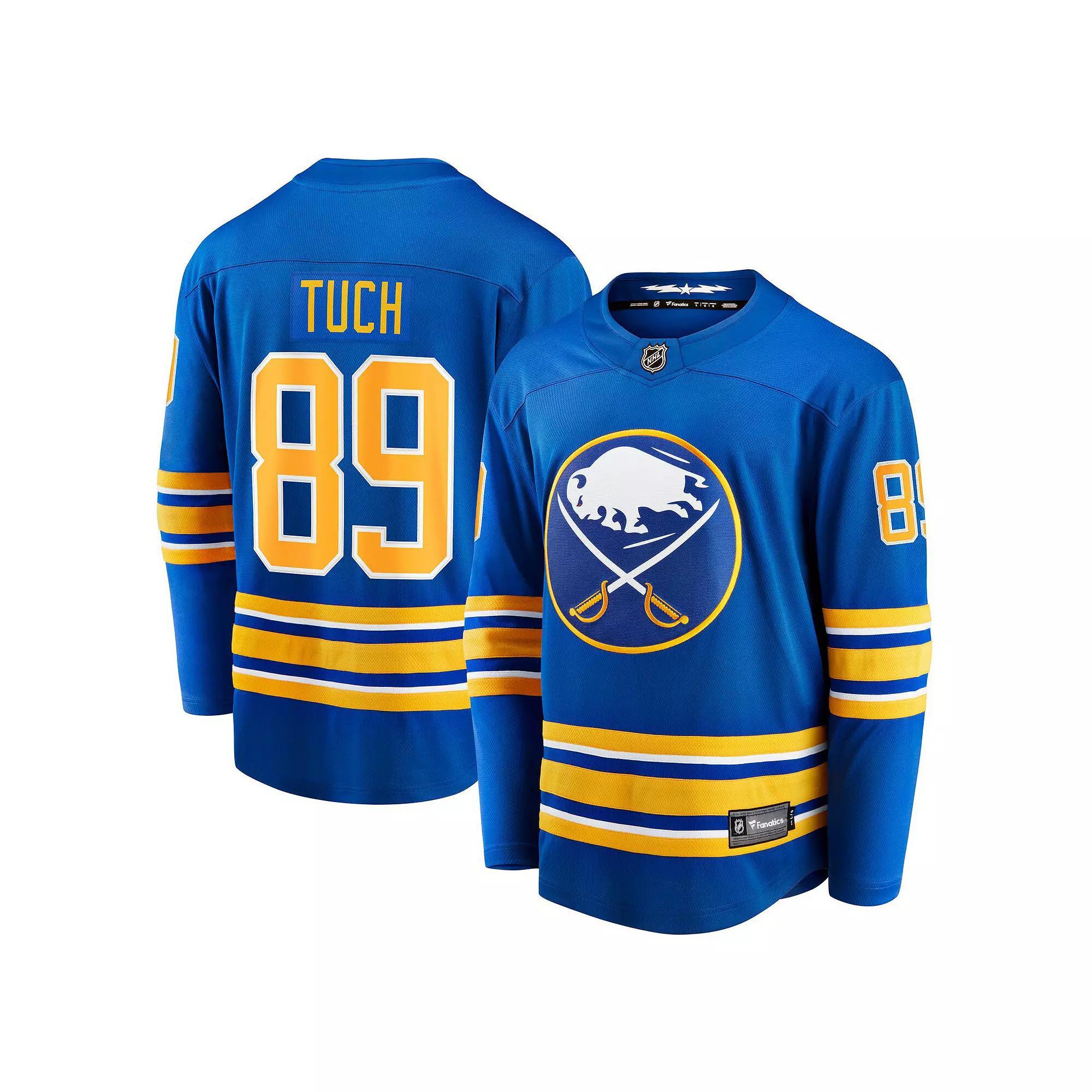 Men's Fanatics Branded Alex Tuch Royal Buffalo Sabres Home Breakaway Player Jersey, Size: Large, Blue Product Image