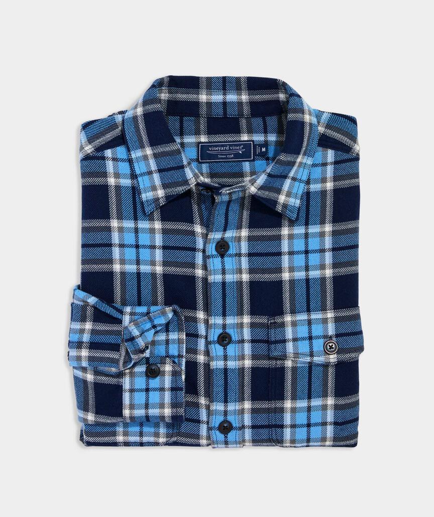 Cutwater Plaid Twill Utility Shirt Product Image