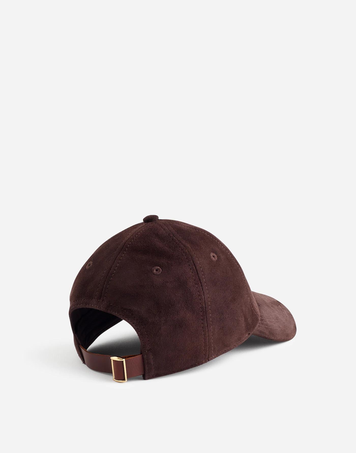 Suede Baseball Hat Product Image