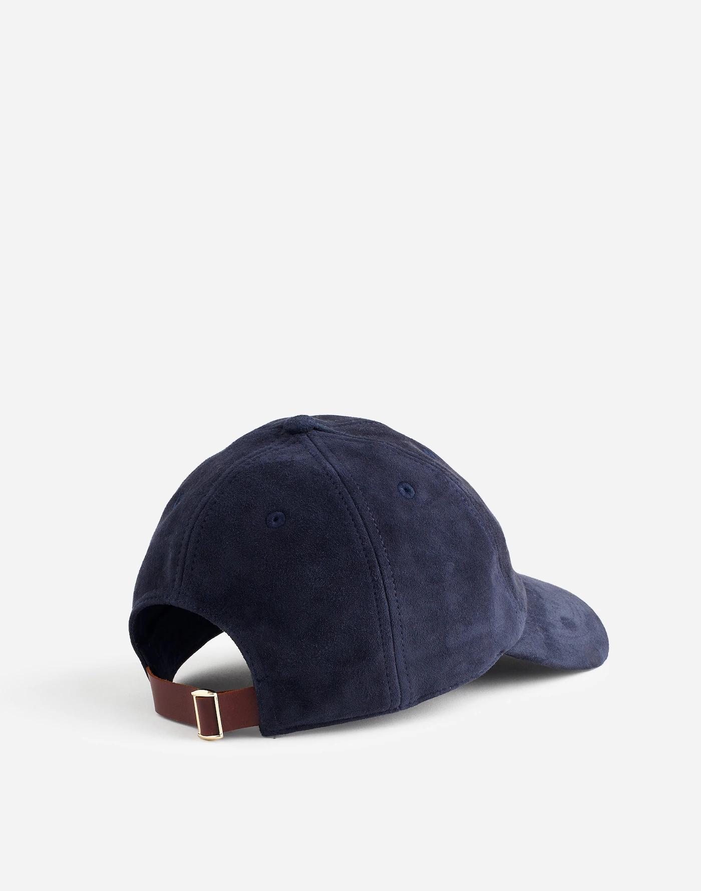 Suede Baseball Hat Product Image