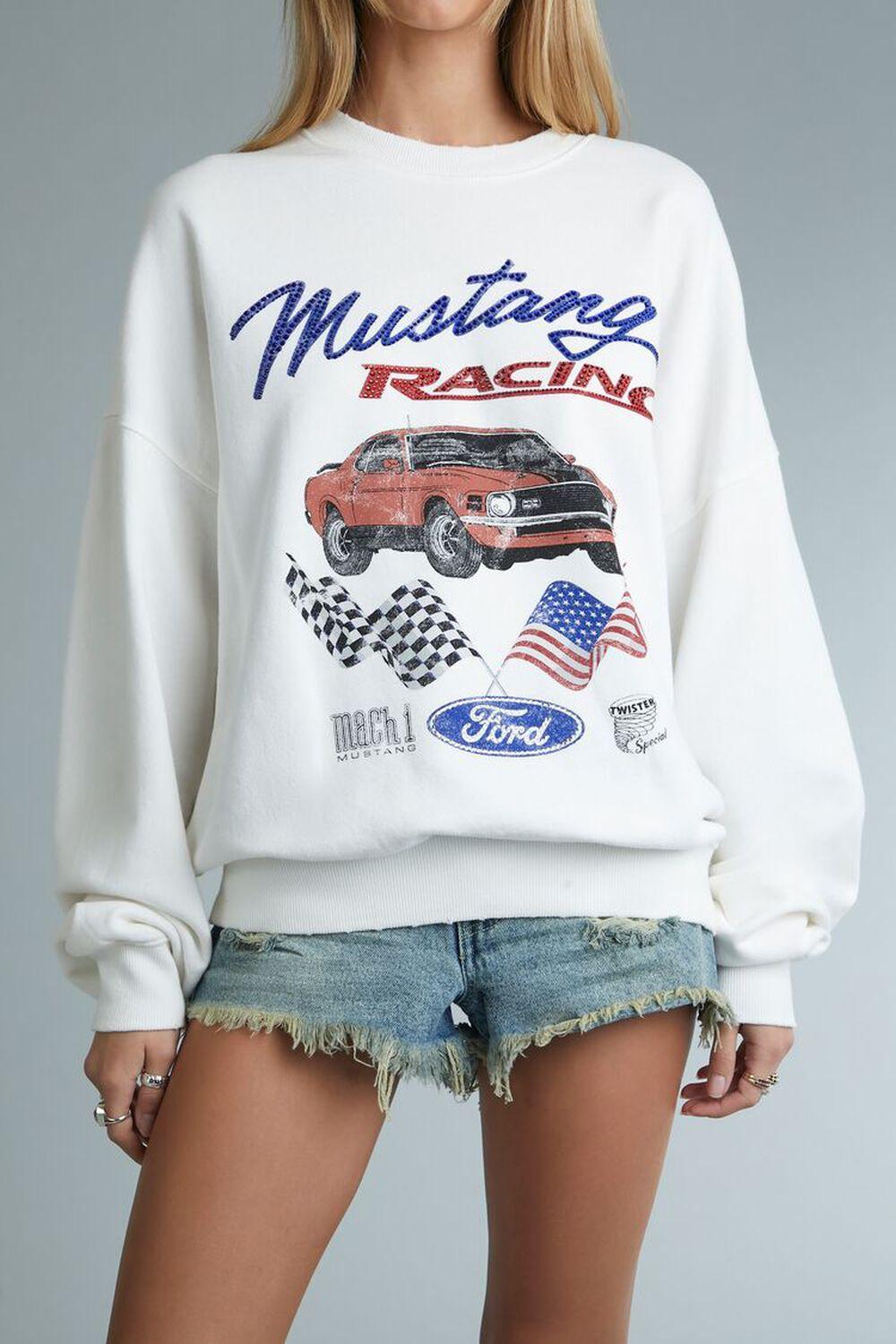 Ford Mustang Racing Graphic Pullover | Forever 21 Product Image