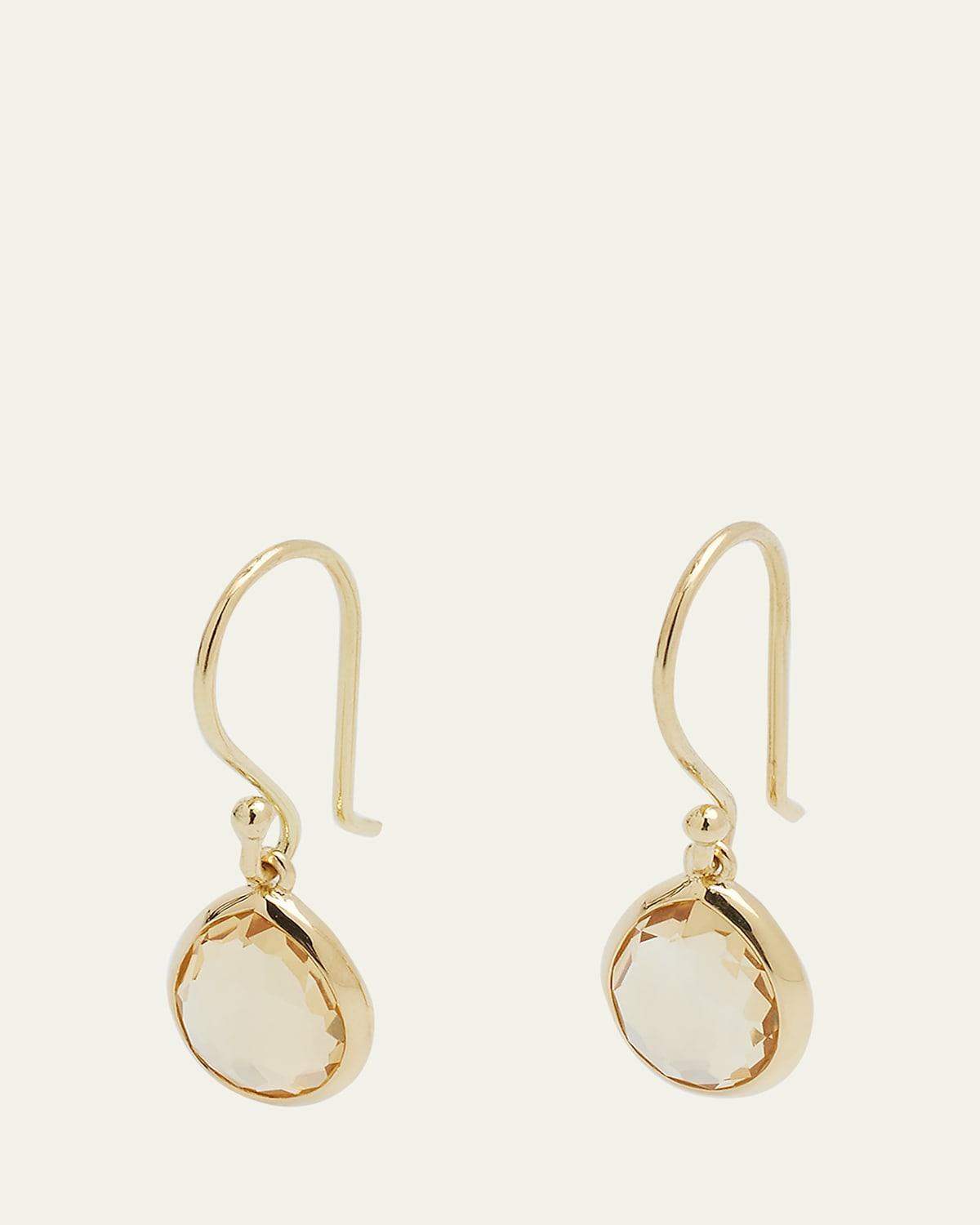 18K Rock Candy Teardrop Earrings Product Image