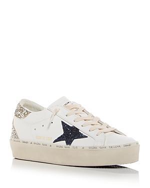 Golden Goose Womens Hi Star Low Top Platform Sneakers Product Image