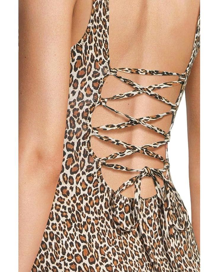 Palm Modern Zanzebra Square Neck One Piece Product Image