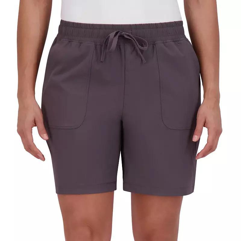 Women's ZeroXposur Mountain Stretch Ripstop 7-in. Pull-On Shorts, Size: Medium, Black Product Image