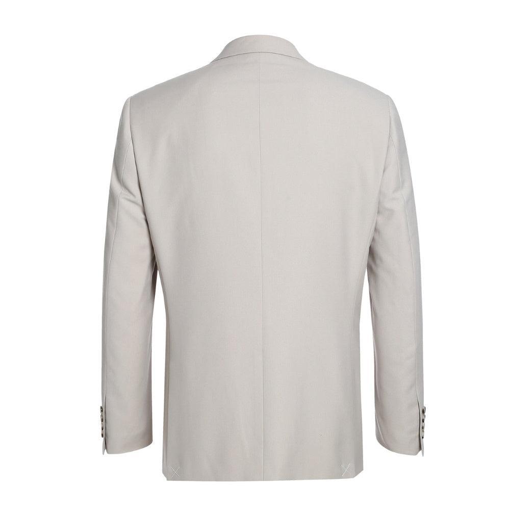 Vanderbilt Collection - Classic 2 Piece Suit 2 Buttons Regular Fit In Light Beige Product Image