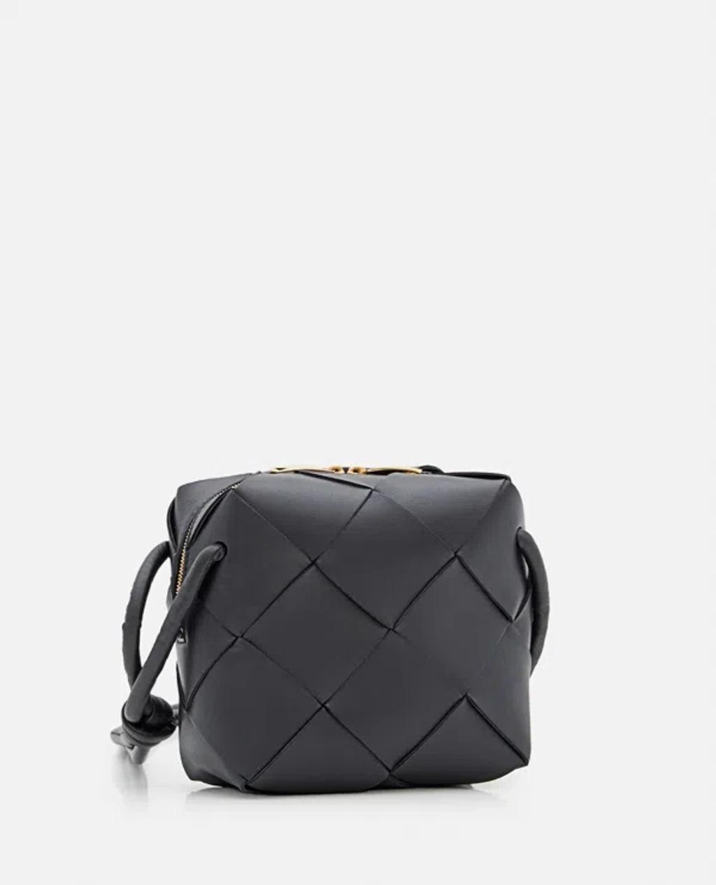 BOTTEGA VENETA Cassette Bag In Woven Nappa In Black Product Image