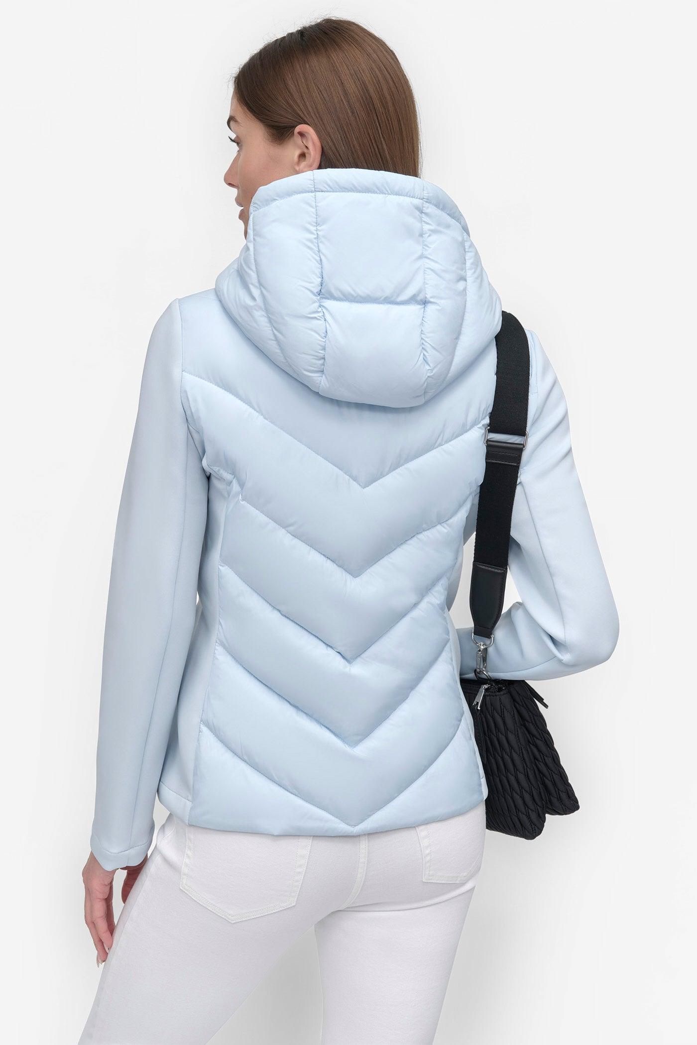 MIXED MEDIA LIGHT WEIGHT PUFFER Product Image