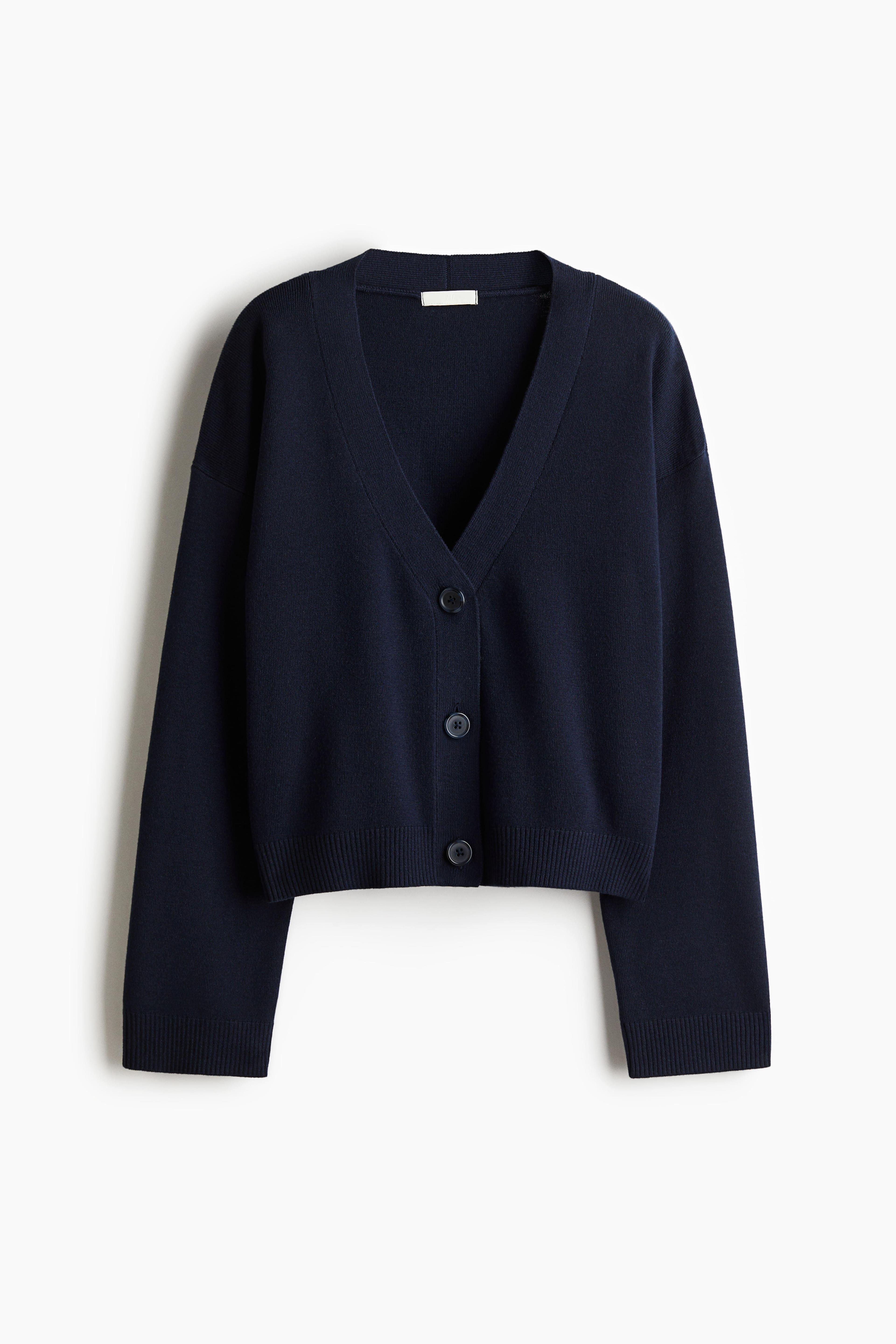 Fine-Knit Cardigan Product Image