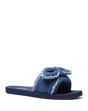 MICHAEL Michael Kors Betsy Slide (Optic ) Women's Sandals Product Image