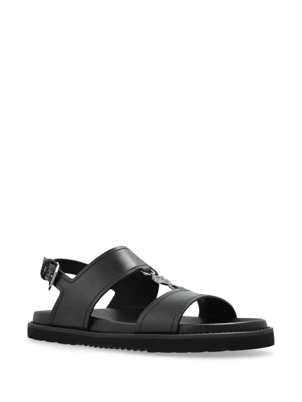 Medusa leather sandals Product Image