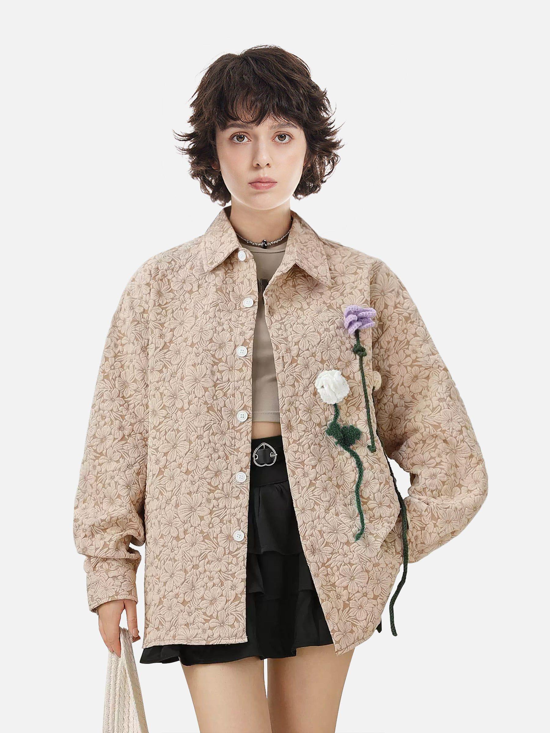 Aelfric Eden Floral Bloom Long Sleeve Shirt Product Image