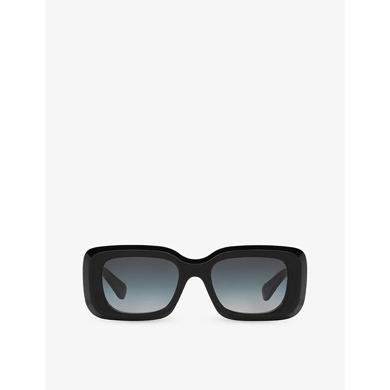 CHLOÉ Chloe Womens Black Ch0188s Square-frame Acetate Sunglasses Product Image