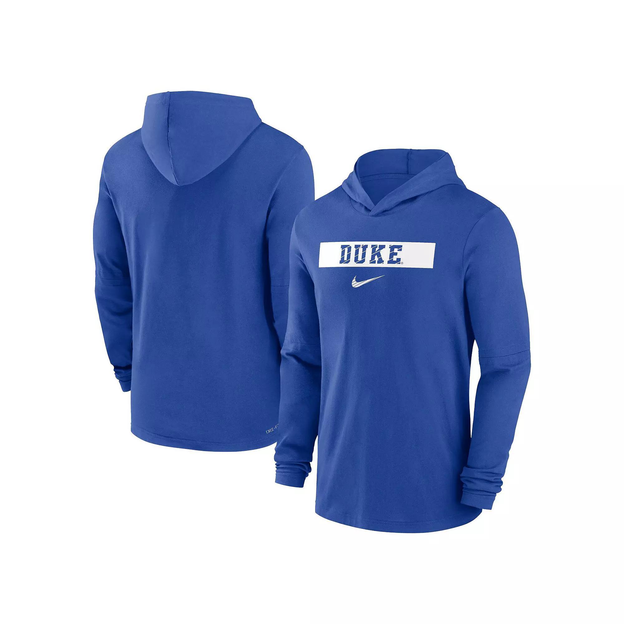 Men's Nike Purple LSU Tigers Sideline Hoodie Performance Long Sleeve T-Shirt,  Product Image