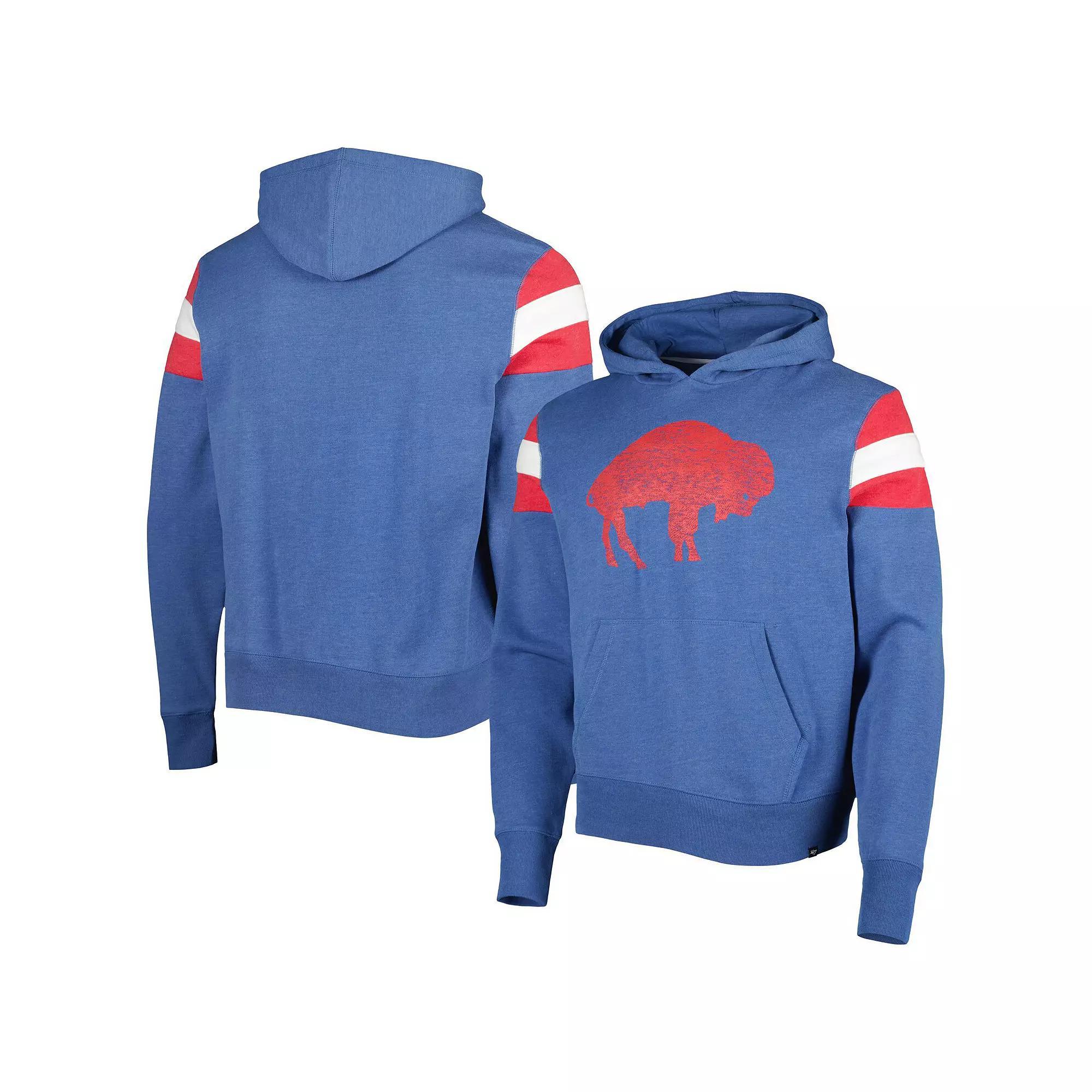 Men's '47 Royal Buffalo Bills Legacy Premier Nico Pullover Hoodie,  Product Image