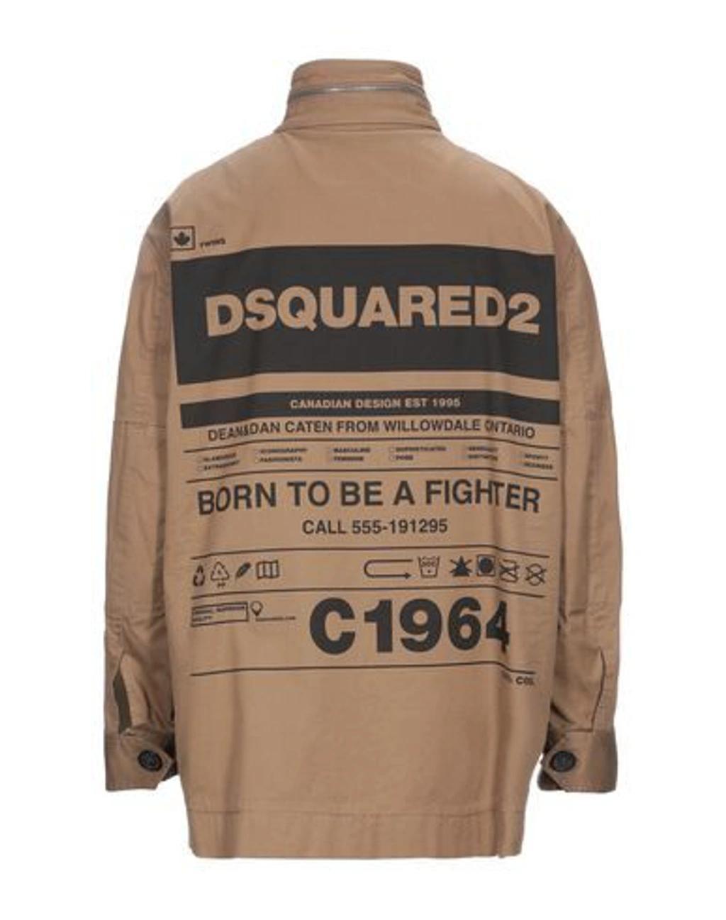 DSQUARED2 Jackets In Beige Product Image