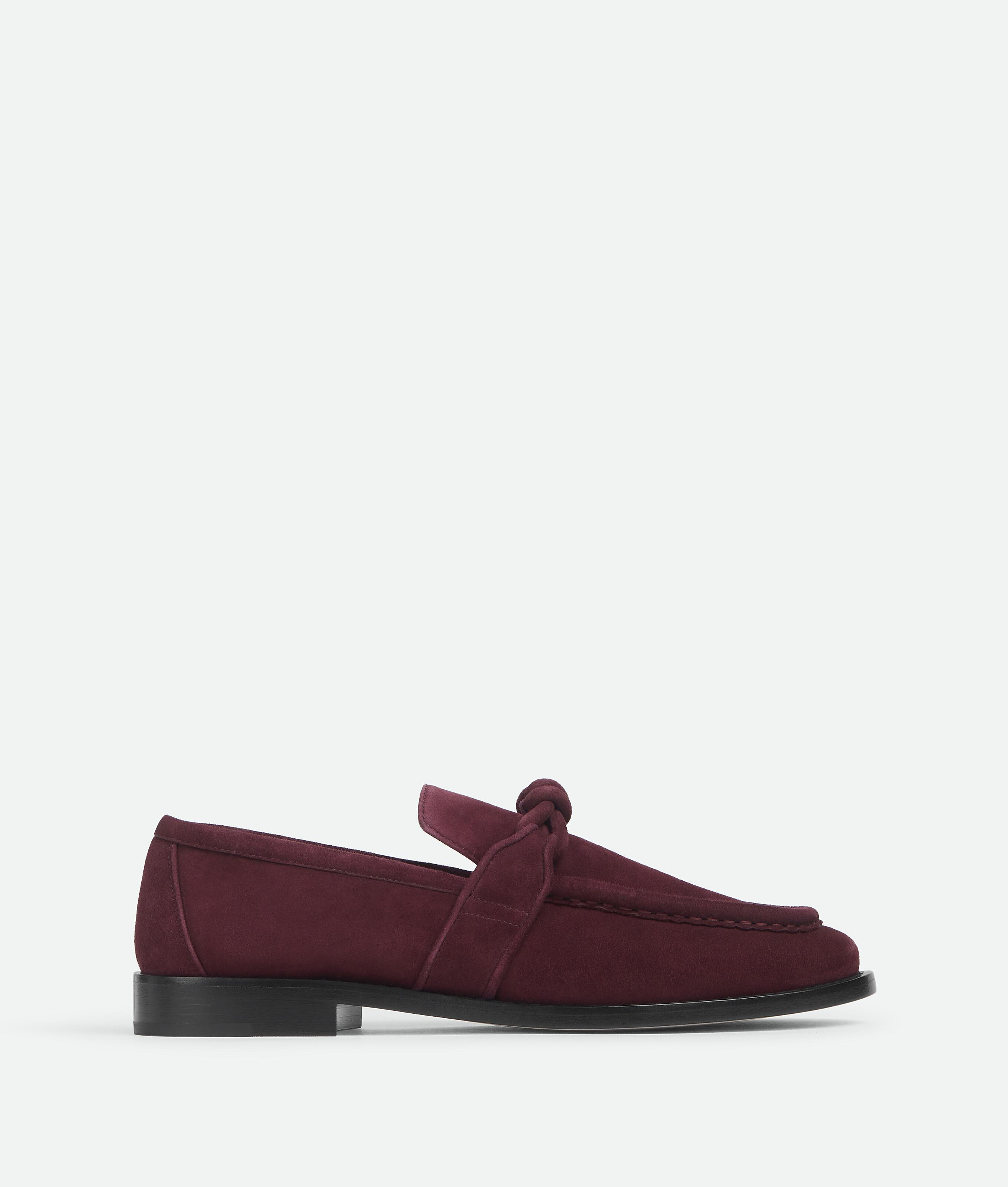 BOTTEGA VENETA Mocassin Astaire In Burgundy Product Image