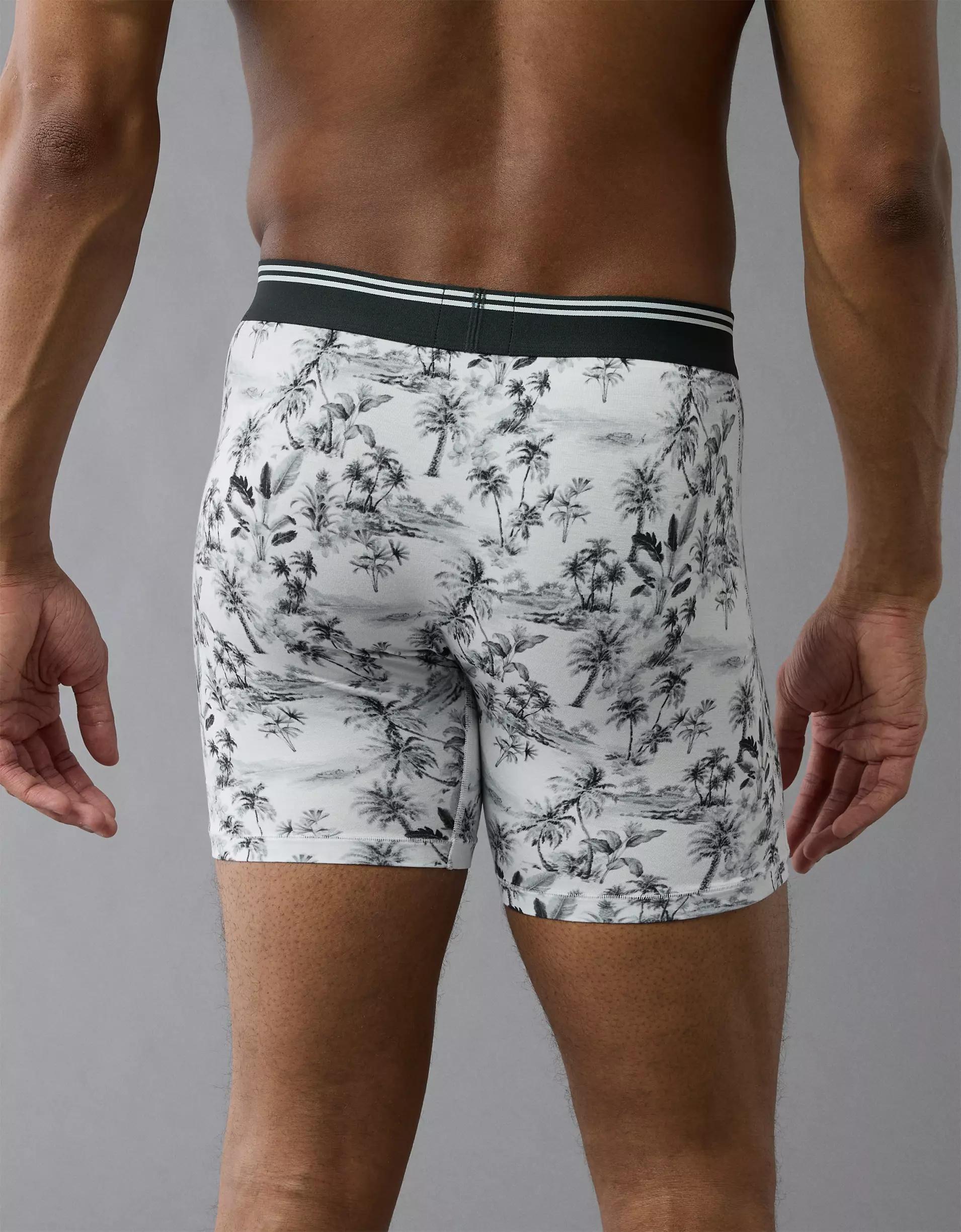 AEO Men's Tropical 6" Ultra Soft Boxer Brief Product Image