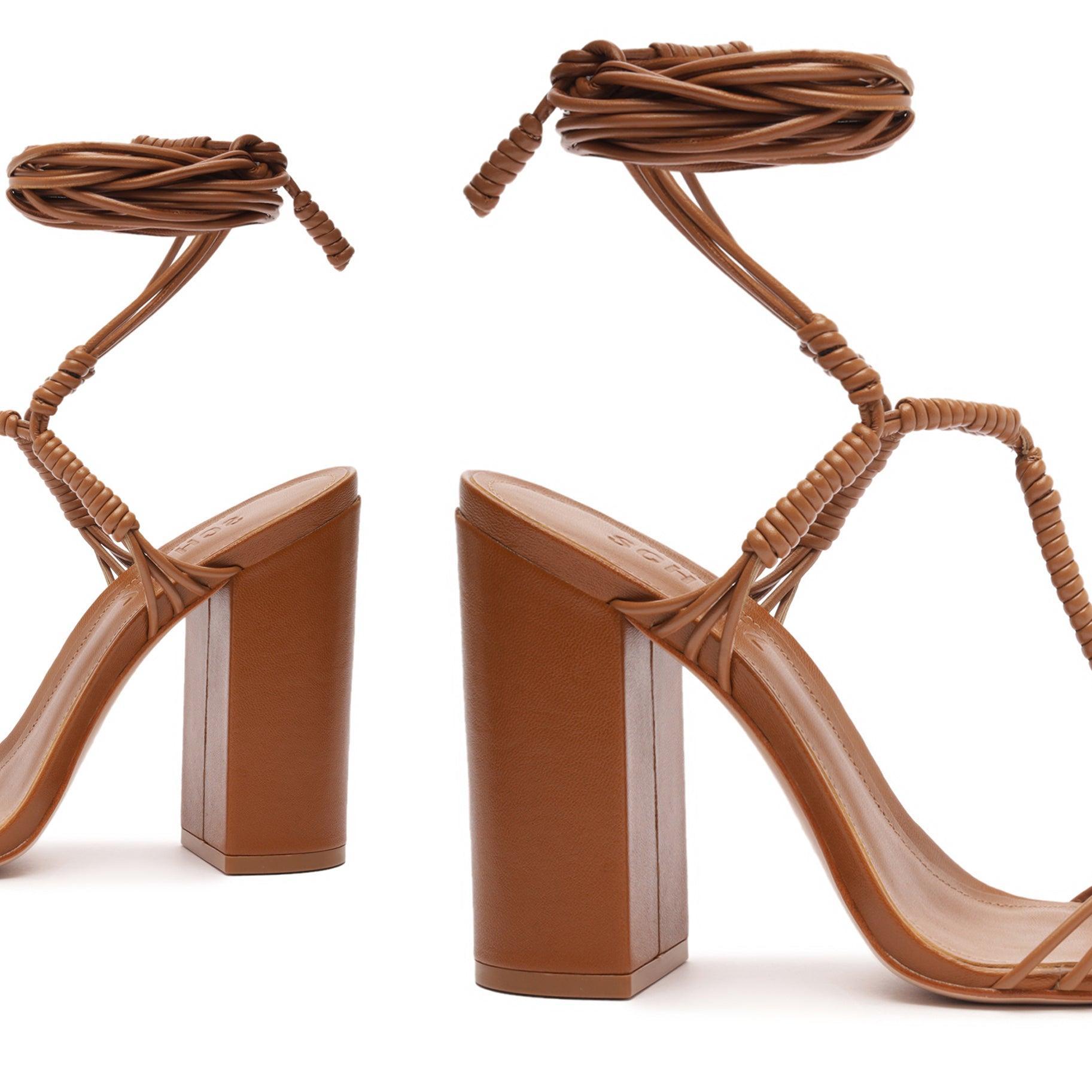 Amunet Block Leather Sandal Female Product Image