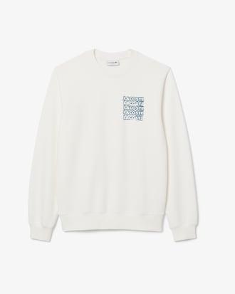 Men's Graphic Print Fleece Sweatshirt Product Image