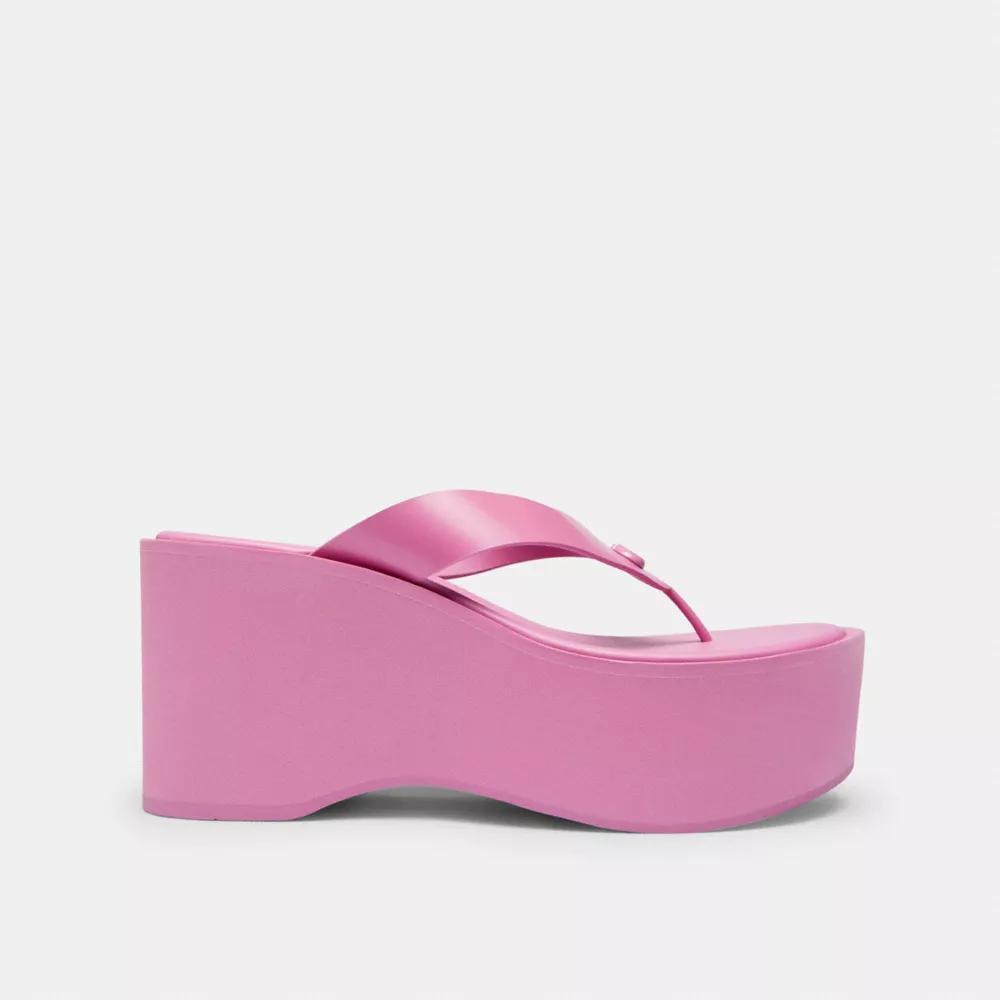 Sculpted C Platform Flip Flop Product Image
