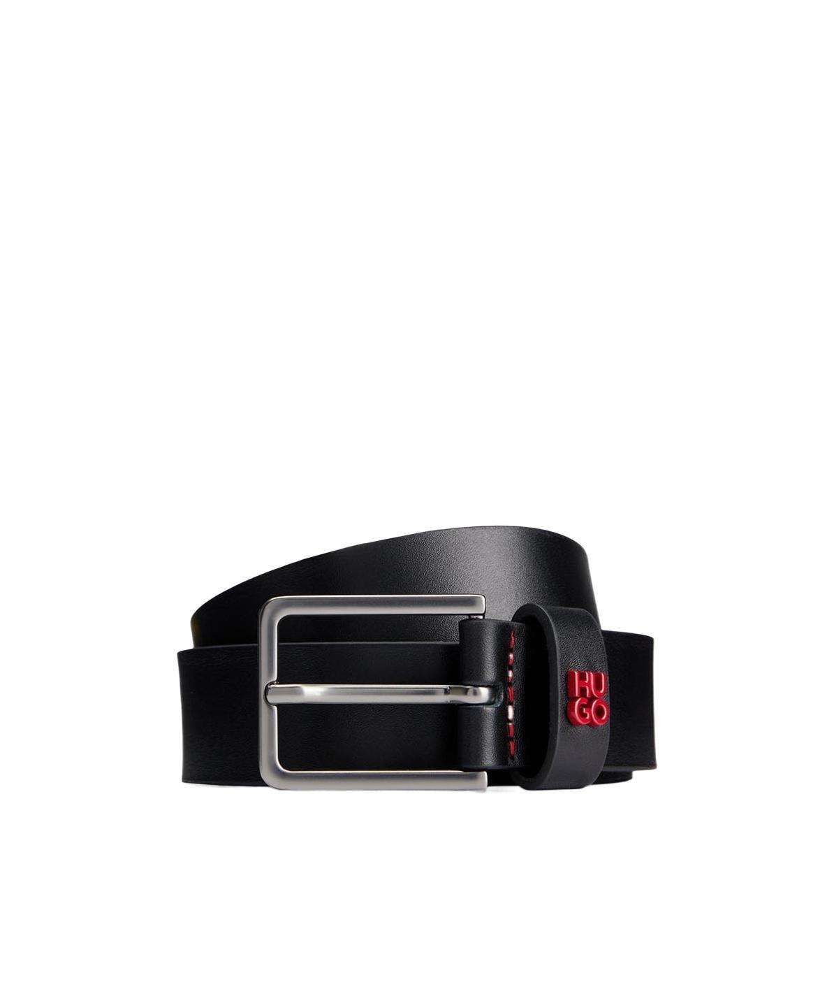 HUGO BOSS Logo Belt In Black Product Image