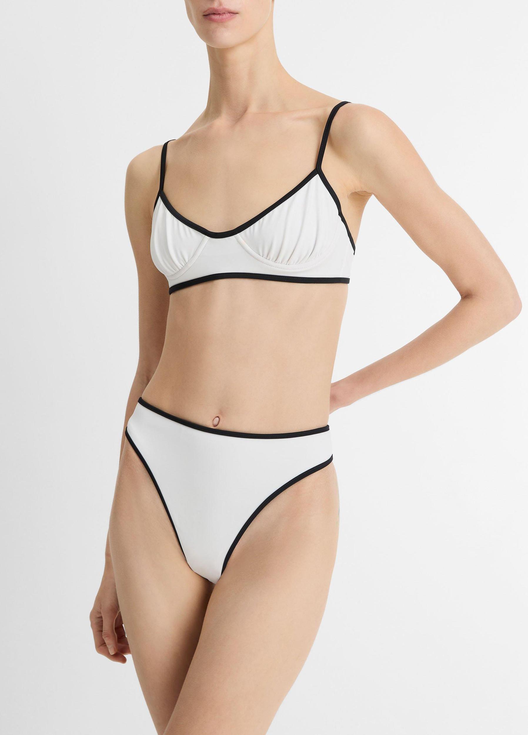 Nu Swim High-Cut Contrast Bottom Product Image