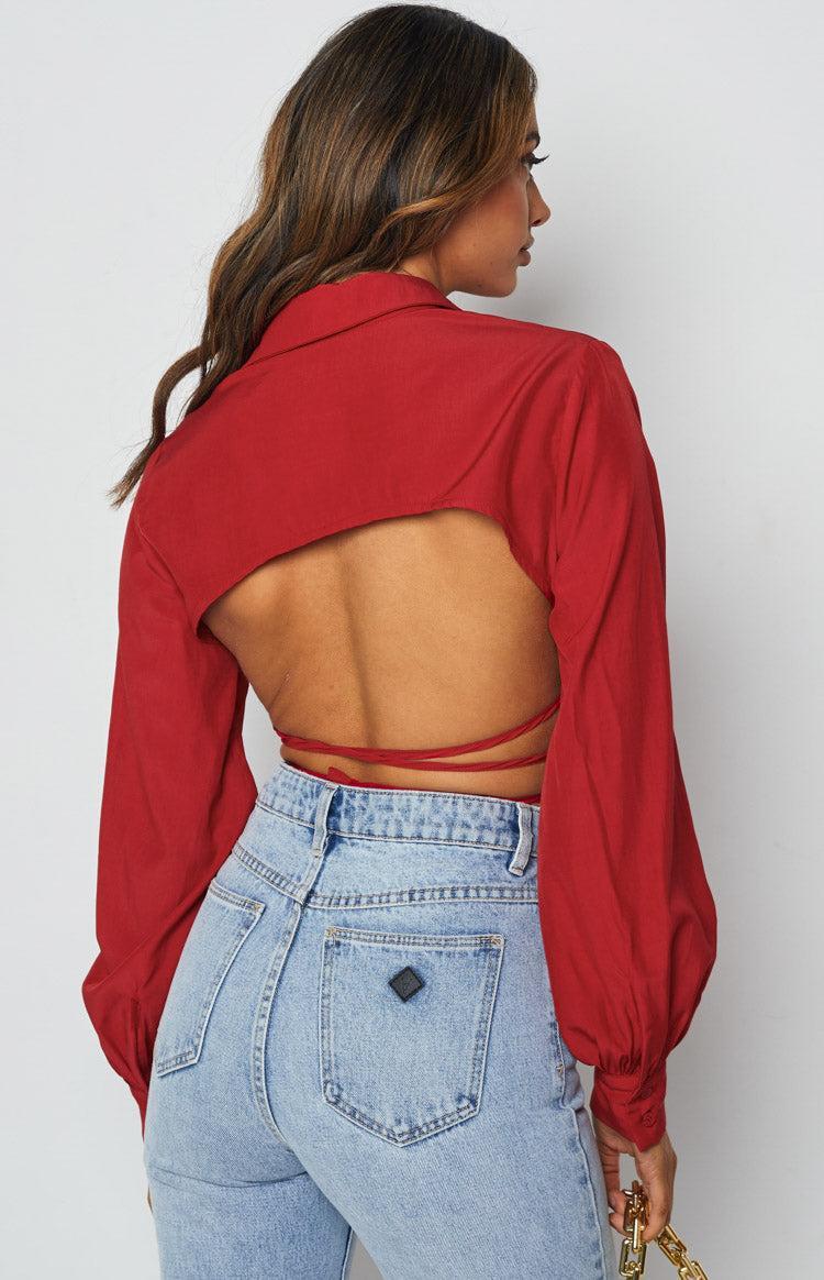 Saddle Up Crop Red Product Image