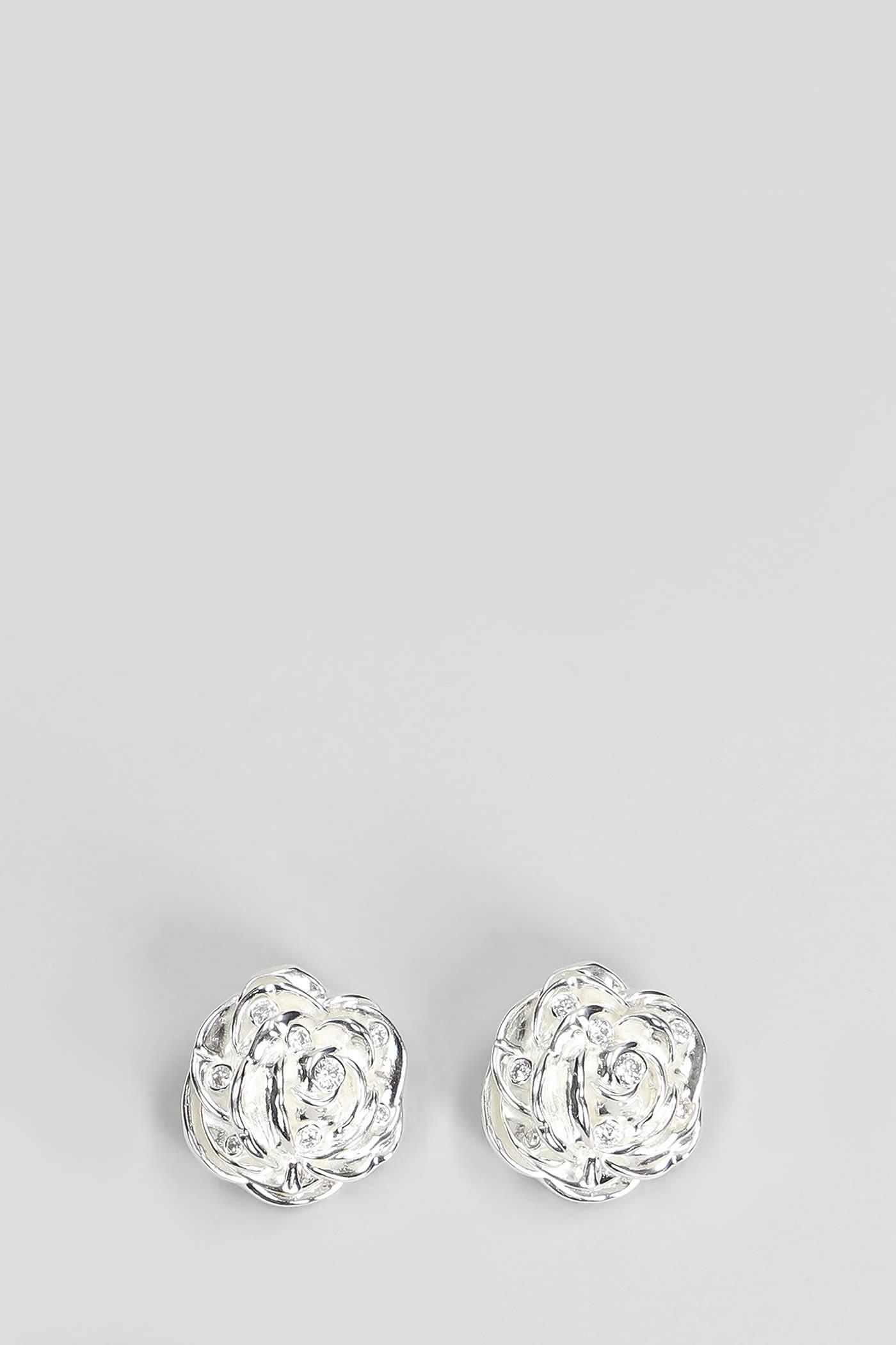 MAGDA BUTRYM Earrings 11 In Silver Brass Product Image