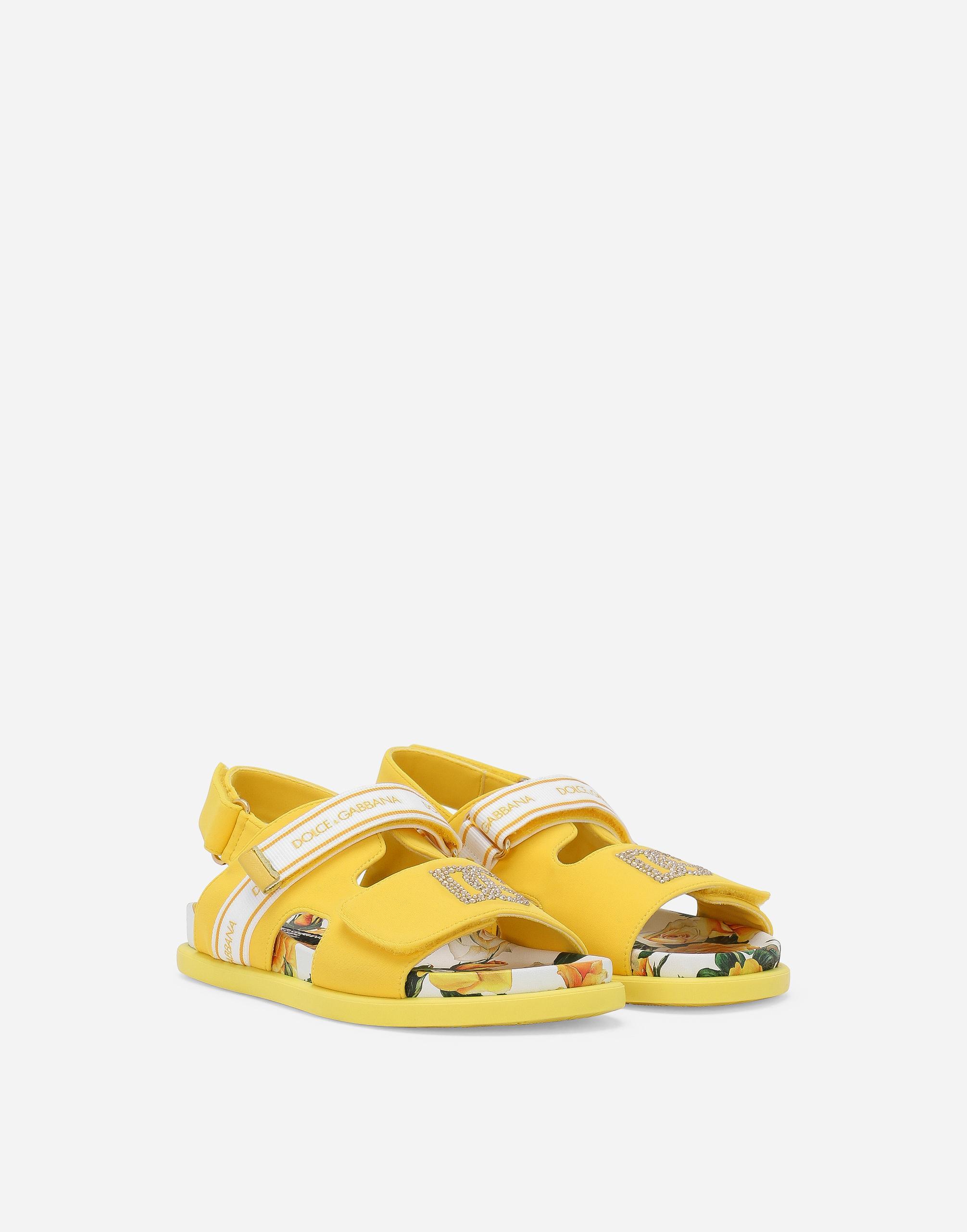 DOLCE & GABBANA Spandex Fabric Sandals In Print Product Image