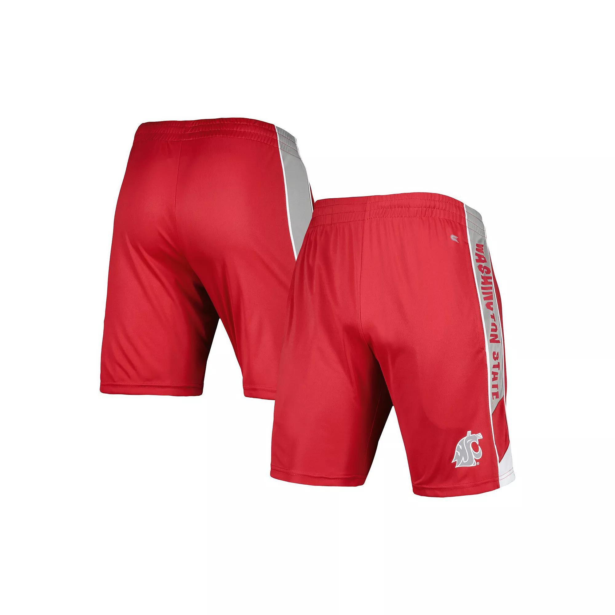 Men's Colosseum Crimson Washington State Cougars Pool Time Shorts,  Product Image
